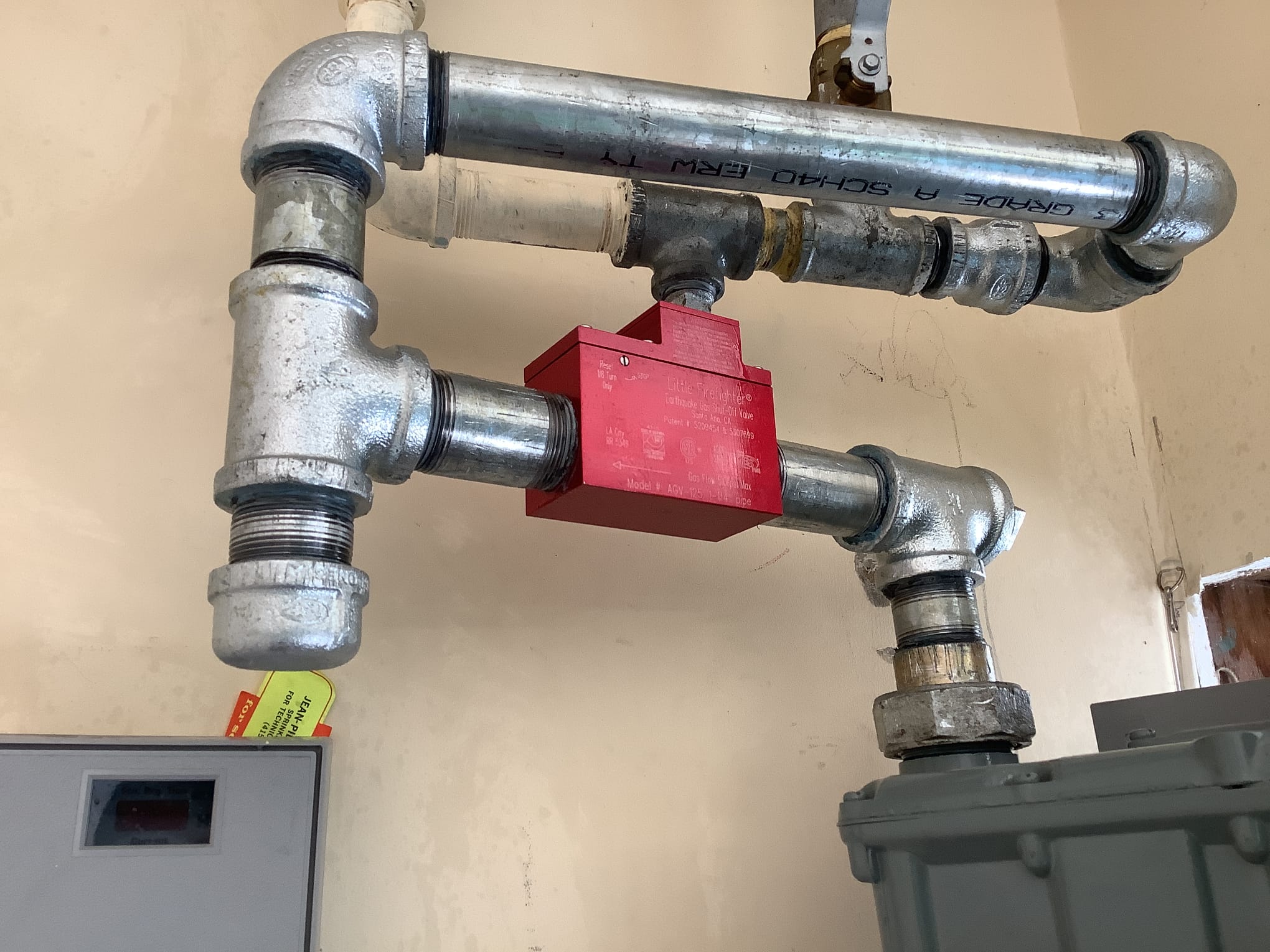 Horizontal Gas Valve
